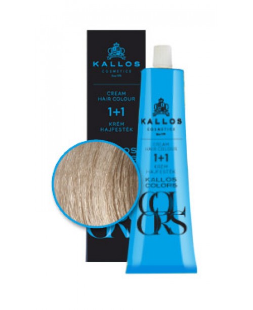 Vopsea de par crema Kallos Colors - Blond Cenusiu Bej 9C