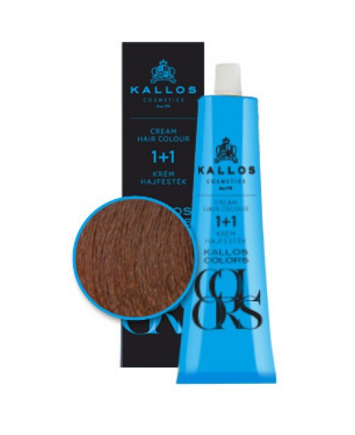 Vopsea de par crema Kallos Colors - Blond Tutun 7D
