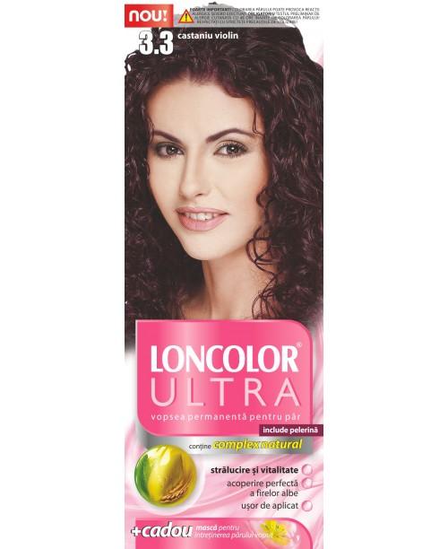 Vopsea Loncolor Ultra - Castaniu Violin 3.3
