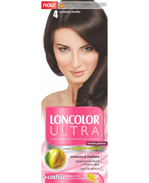 Vopsea Loncolor Ultra - Castaniu Mediu 4