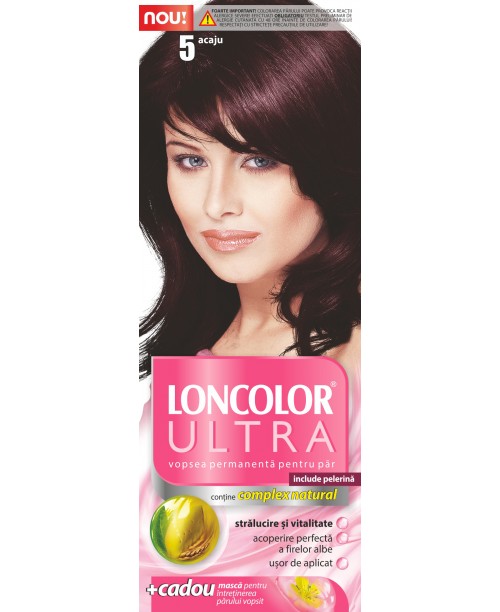 Vopsea de par Loncolor Ultra - Acaju 5