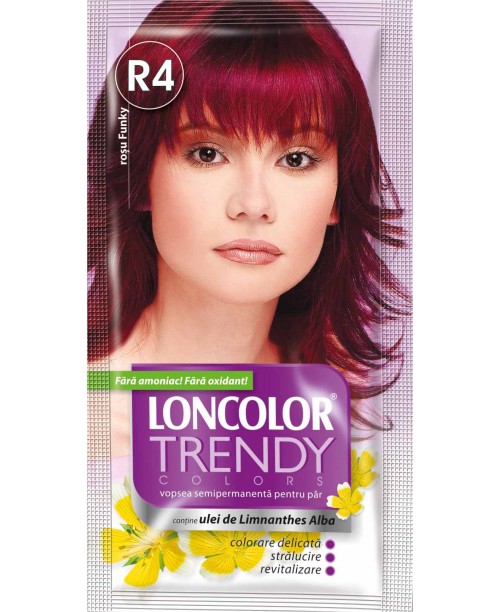 Vopsea Loncolor Trendy - Rosu Funky R4