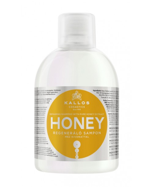 Sampon Kallos regenerant cu extract de miere 1000ml
