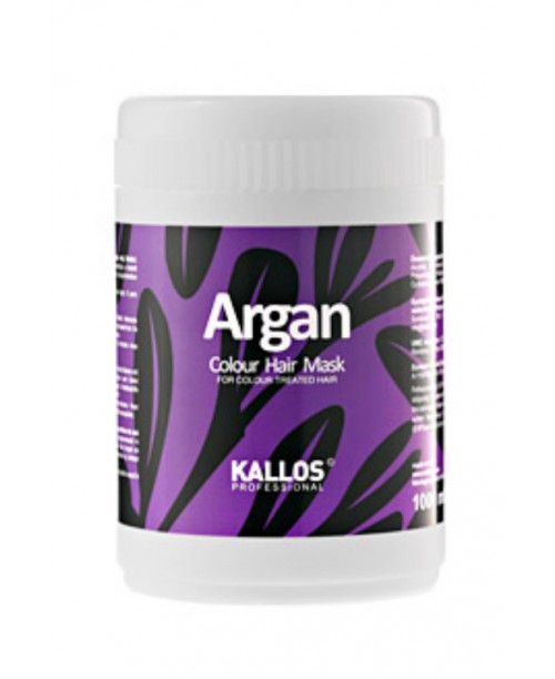 Masca Kallos cu ulei de argan pentru par vopsit 1000 ml