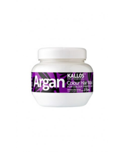 Masca Kallos cu ulei de argan pentru par vopsit 275 ml