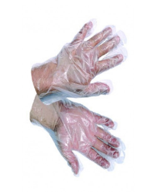 Manusi plastic unica folosinta 100 buc