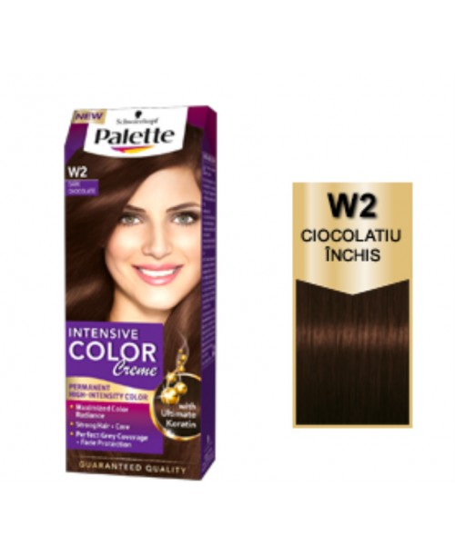 Palette Intensive Color Creme W2 - Ciocolatiu Inchis
