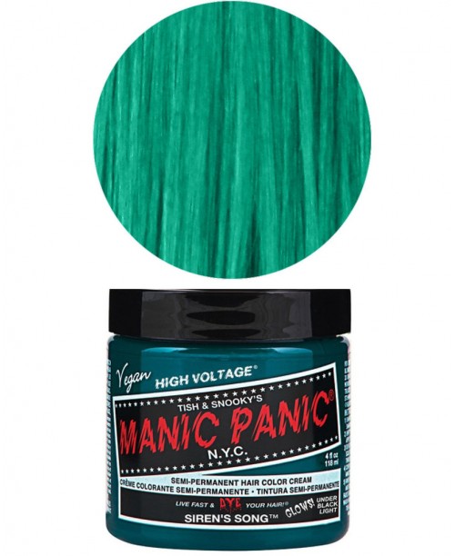 Vopsea de par Manic Panic verde - Siren's Song