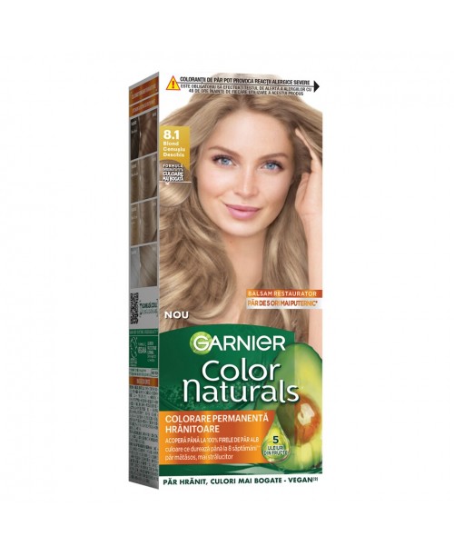 Vopsea Garnier Color Naturals 8.1 blond cenusiu deschis