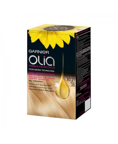 Vopsea de par Garnier Olia 10.21 - Blond deschis