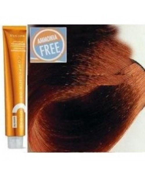 Vopsea de par Compagnia del Colore fara amoniac Cupru - Blond auriu deschis 8.34