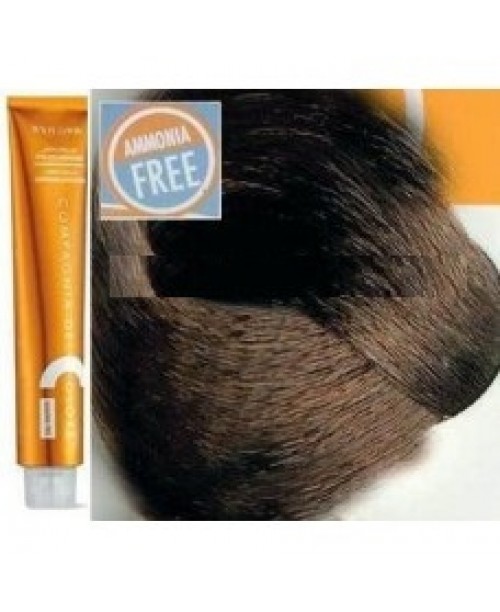Vopsea de par Compagnia del Colore fara amoniac Caramel - Blond inchis 6.8