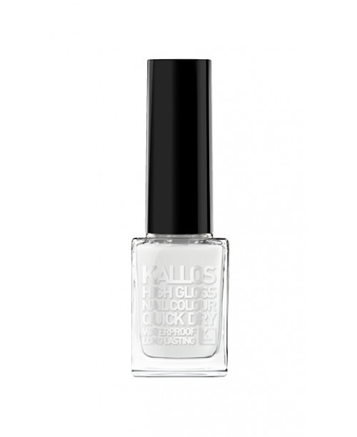 Lac de unghii High Gloss alb mat 4