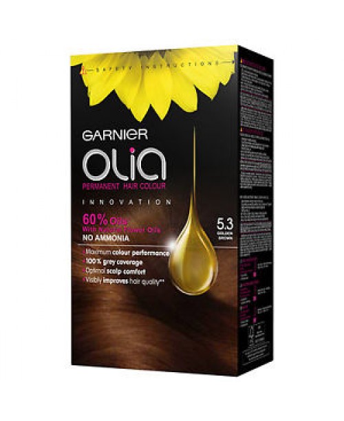 Vopsea de par Garnier Olia 5.3 - Saten Auriu