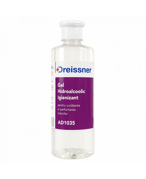 Gel Hidroalcoolic Dezinfectant Maini cu Alcool 70% Dreissner 500ml