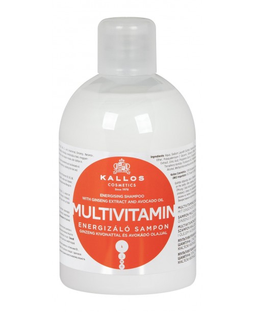 Sampon Kallos Multivitamine cu ginseng si avocado 1000ml