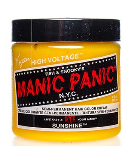 Vopsea de par Manic Panic galbena - Sunshine